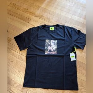 Supervsn Inside Out Tee Shirt M Vintage Black Kobe Bryant NWT Black Graphic